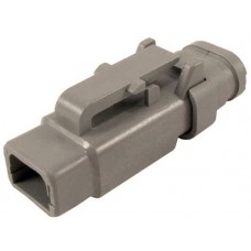 279521 - 2 circuit male DTM housing with heatshrink gland. (1pc)